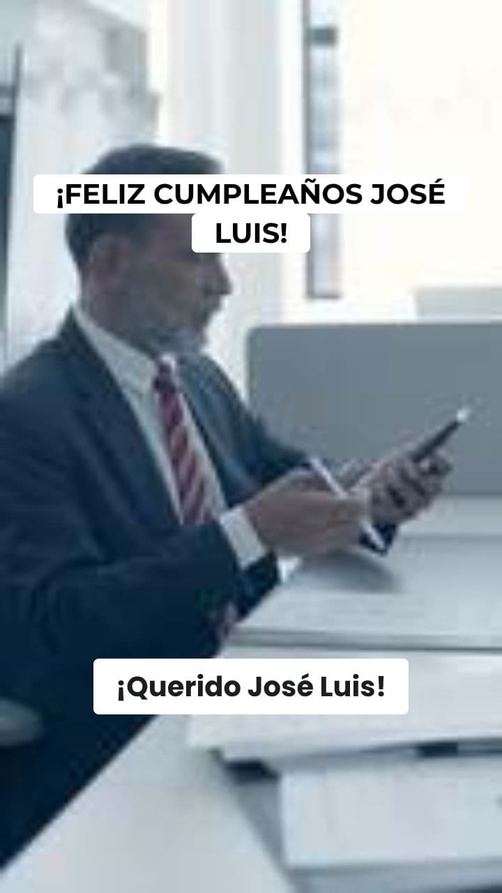 Felicidades Militante José Luis