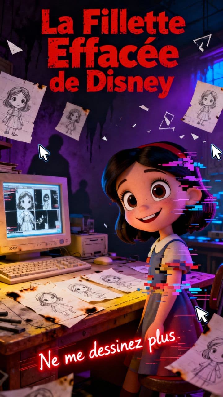 La Fillette Effacée de Disney