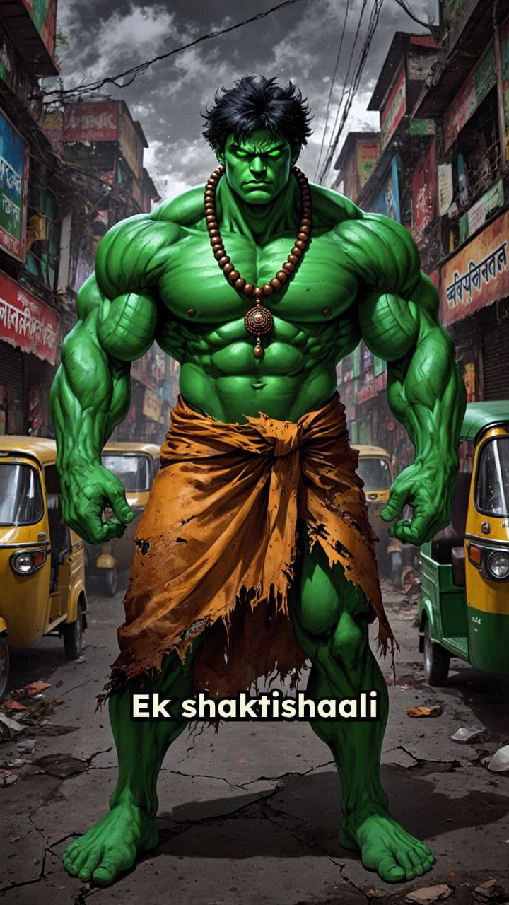 Indian Hulk Ka Shehri Qahar