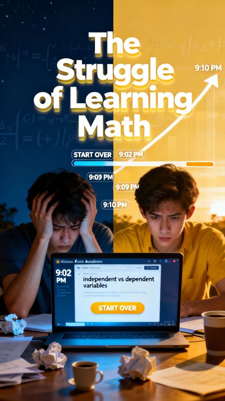 The Struggle of Learning Math