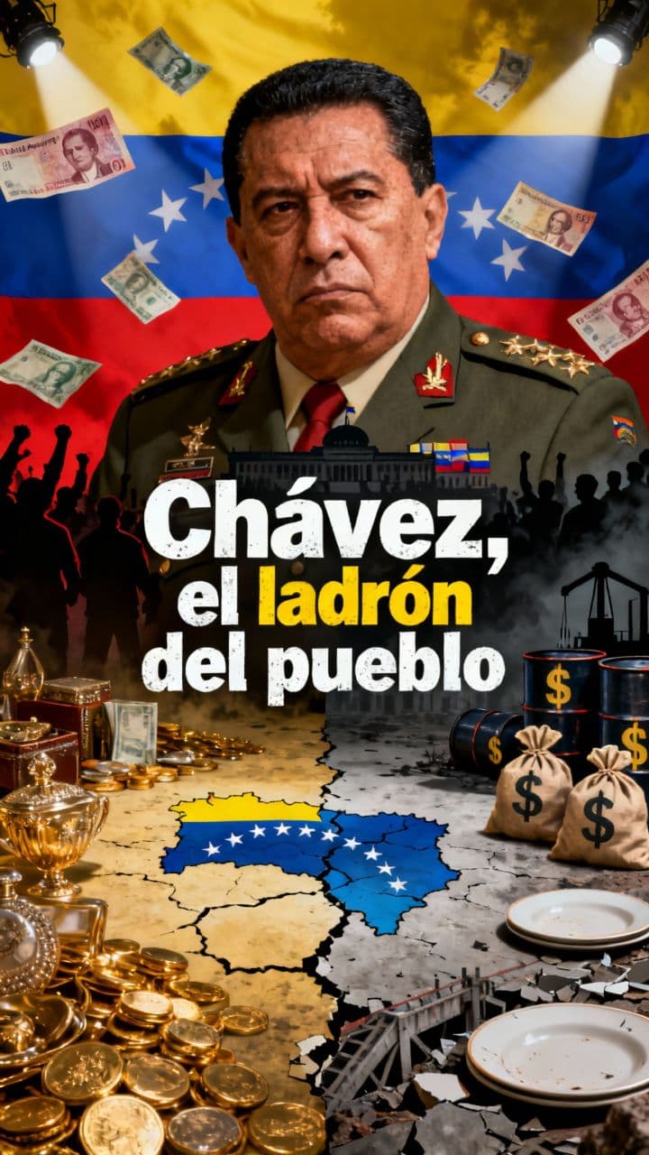 Chávez, el ladrón del pueblo