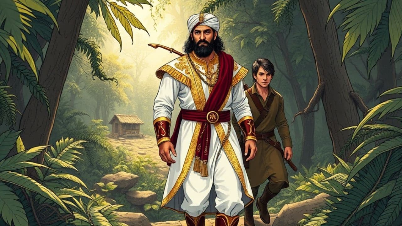 हारून की बहादुरी और जादुई सफर