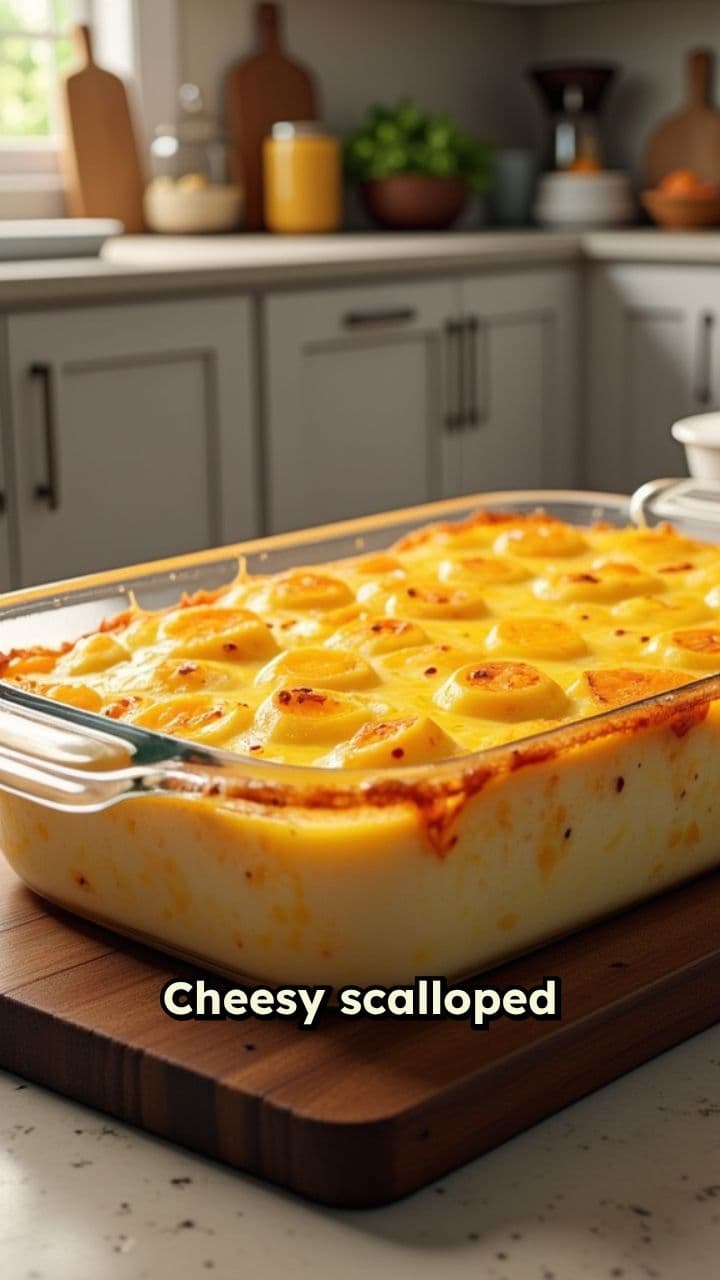 Cheesy Scalloped Potatoes Recipe