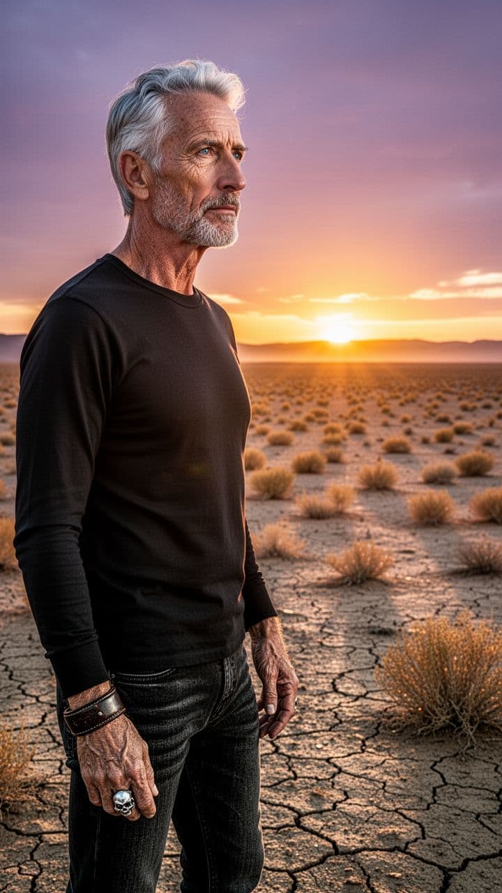 Underage Black Long Sleeve: Wild & Free