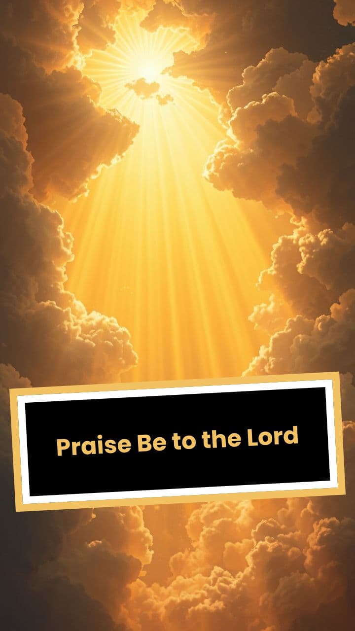 Praise Be to the Lord