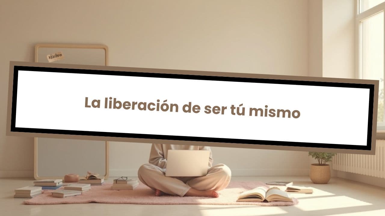 La liberación de ser tú mismo