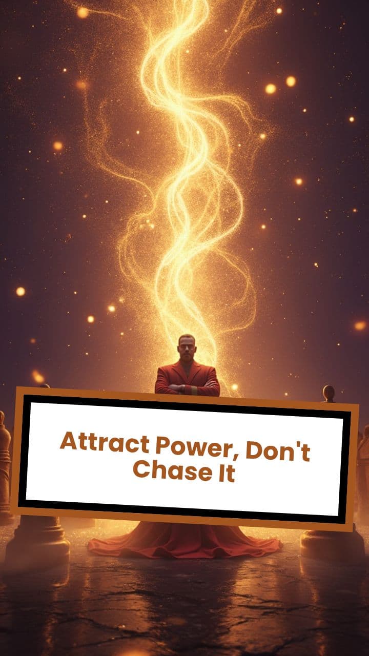 Attract Power, Don't Chase It