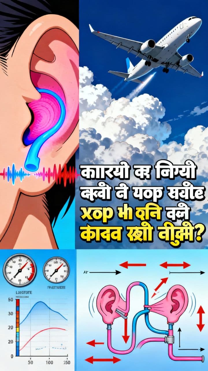विमान में आपके कान क्यों पॉप होते हैं? जानें पूरा विज्ञान