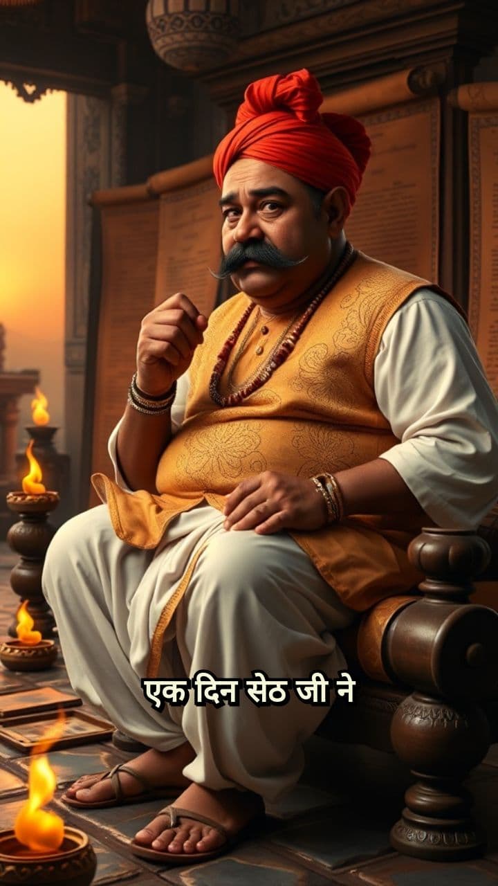 लालची सेठ और जादुई जड़ी बूटी