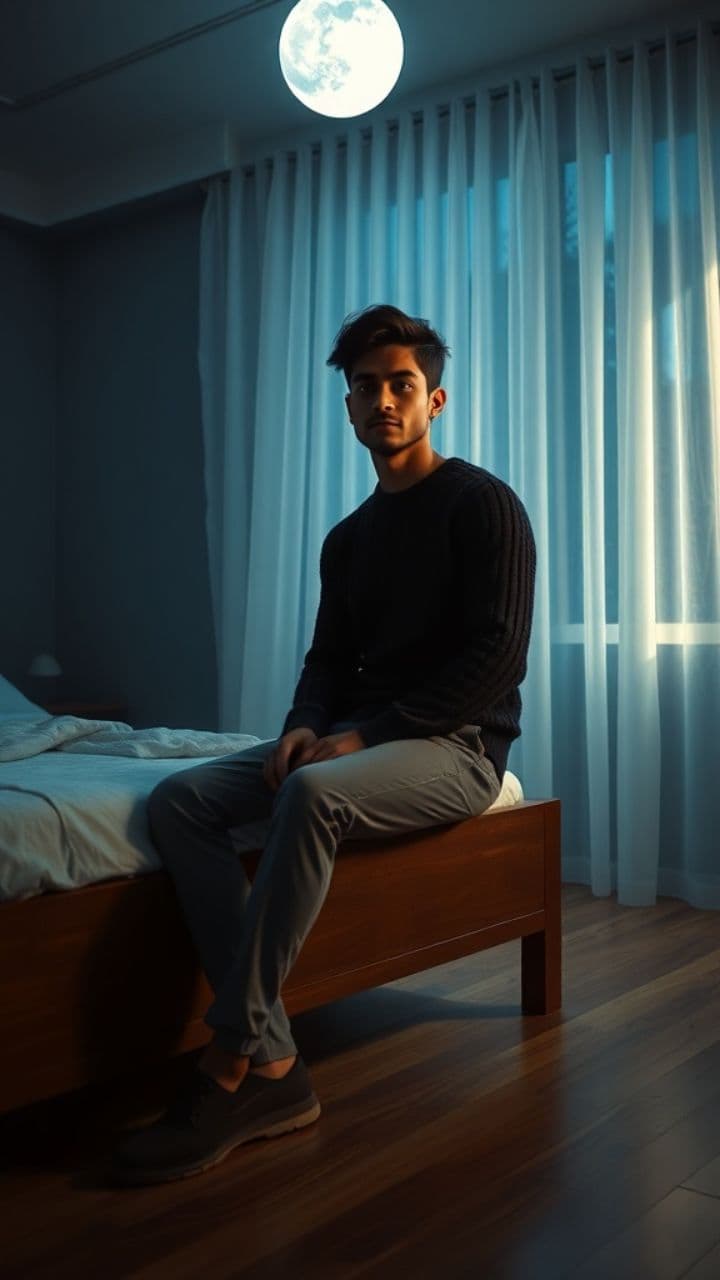 रात भी सुन रही है