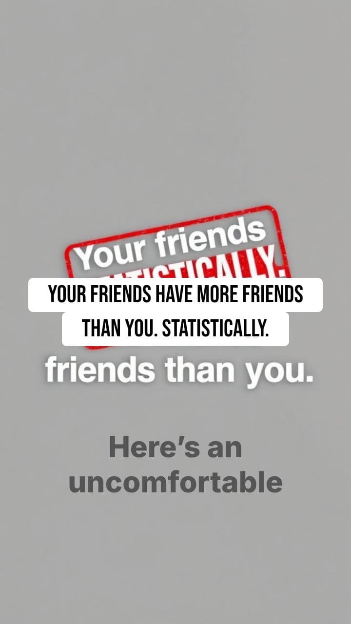 Sampling Bias – The Friendship Paradox