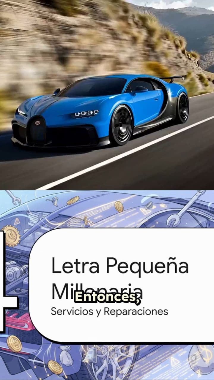 Mantener un Bugatti Cuesta un Porsche al Año