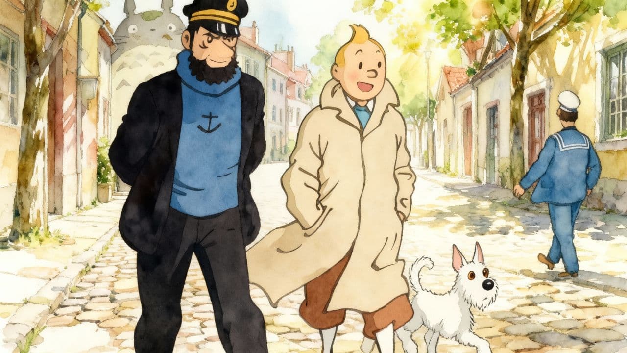 Tintin et la Partouze à Moulinsart