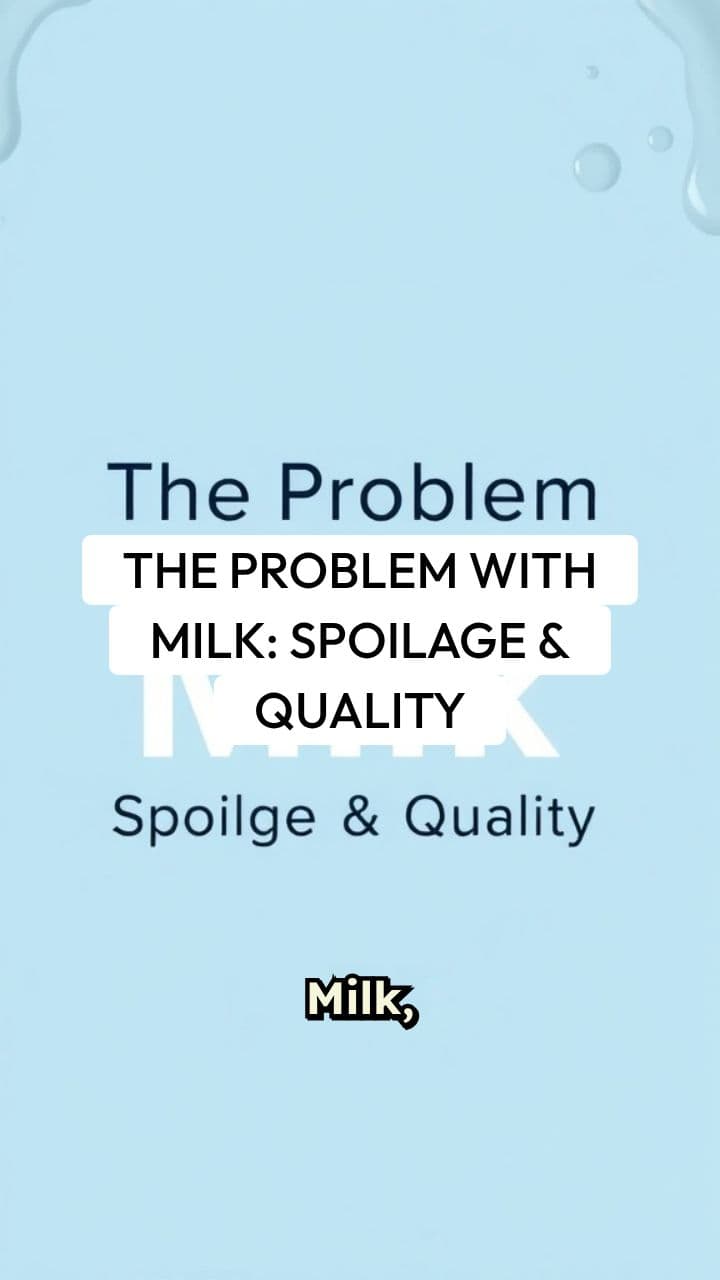 Automated Milk Quality Monitoring: From Farm to Fridge