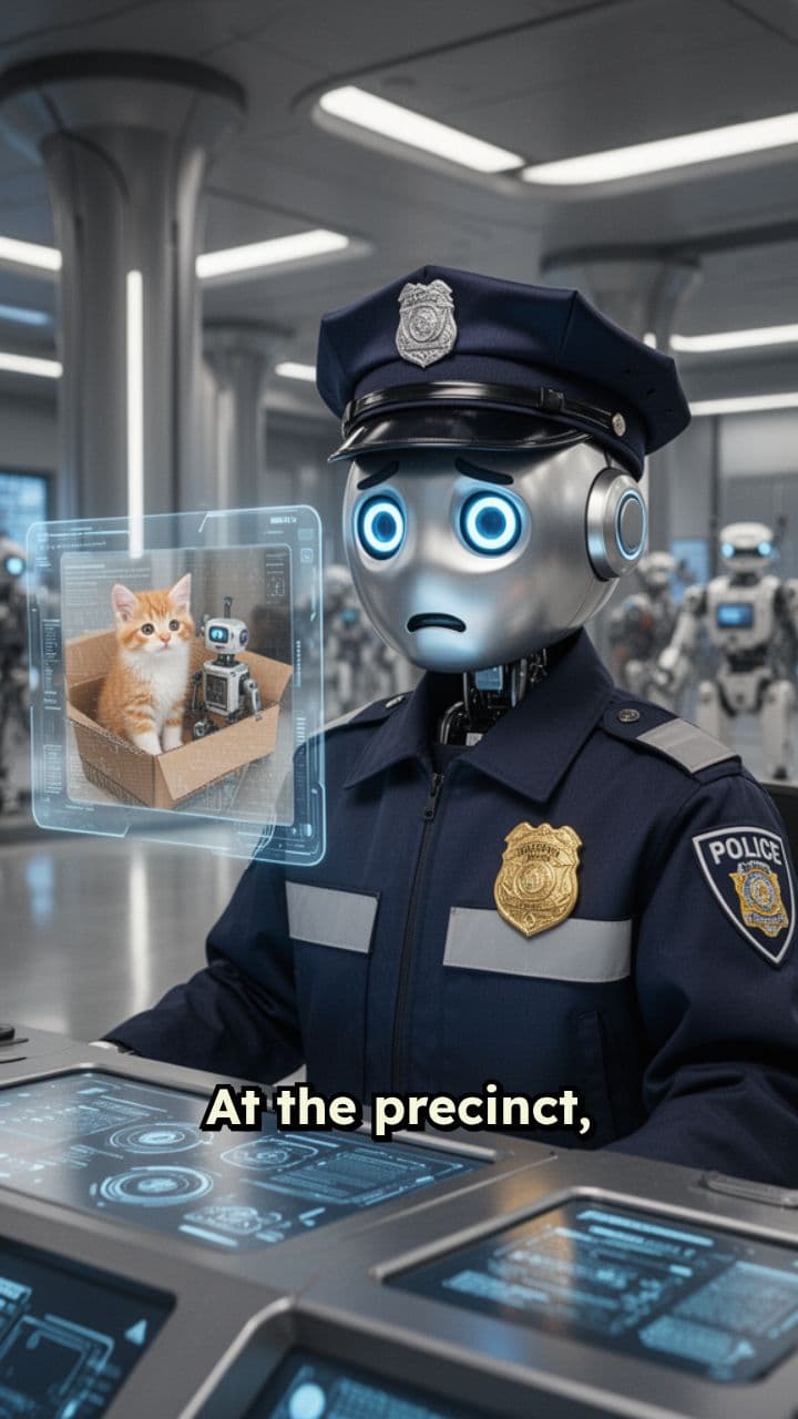 PoliceBot-01: The Great Kitten Rescue