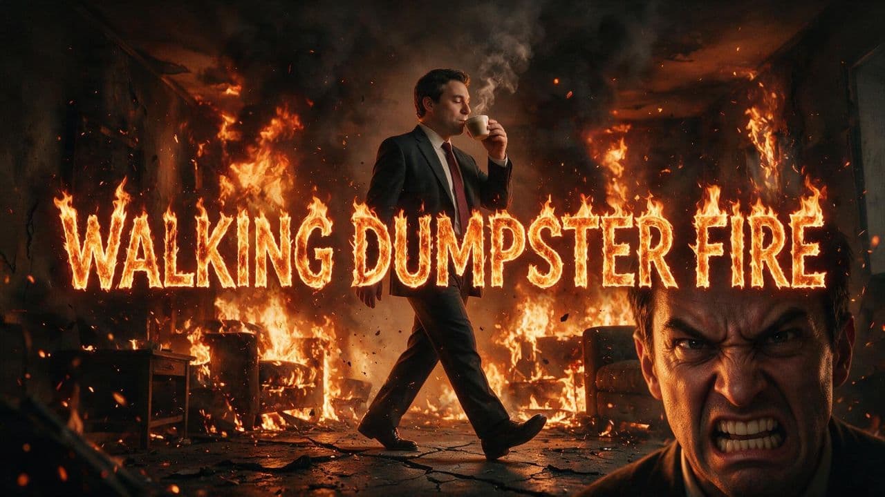 Walking Dumpster Fire