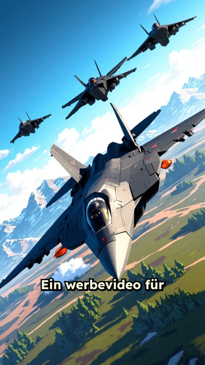 Werbevideo der Russischen Luftwaffe