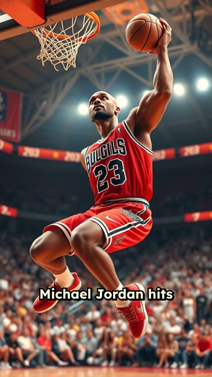 MJ's Iconic Snack Moment