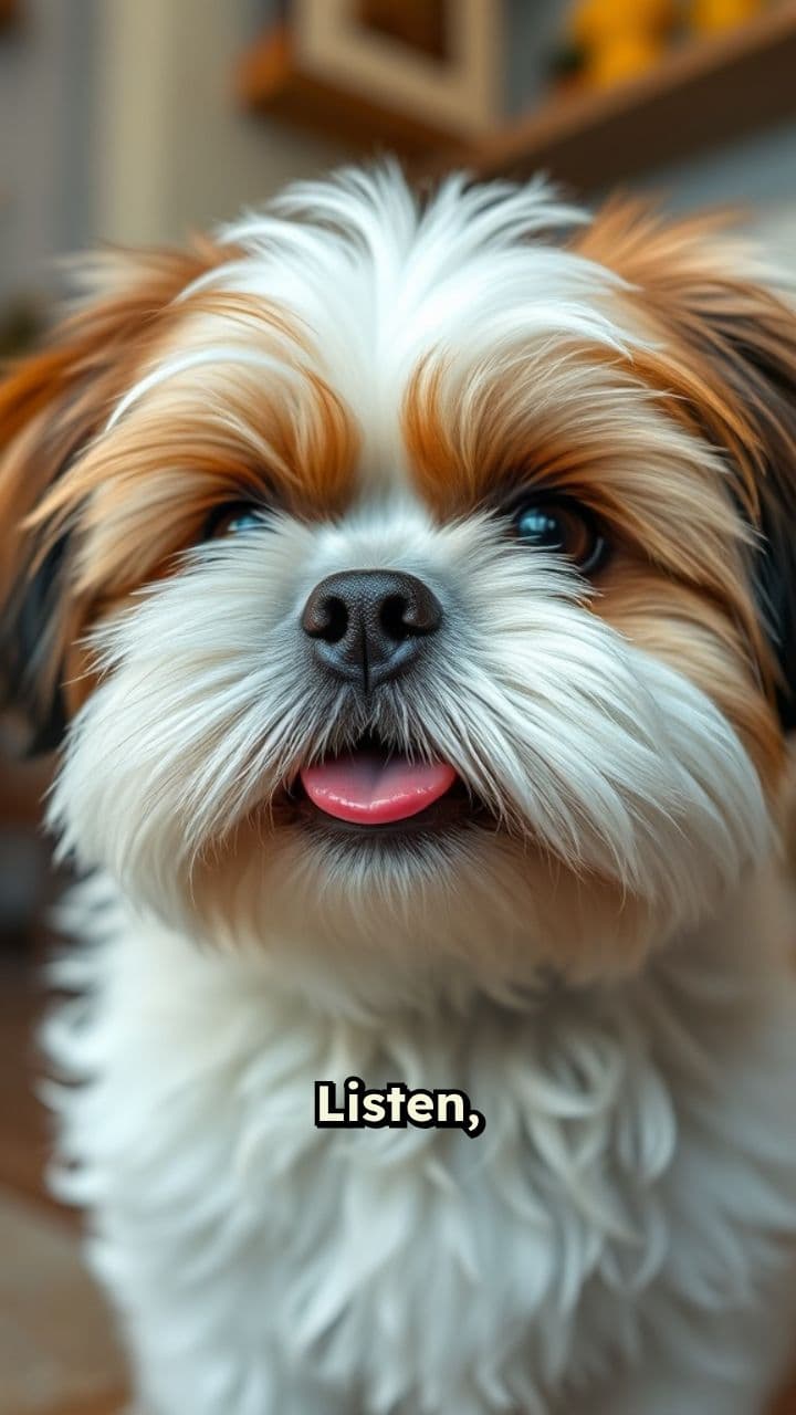 Morning Positivity from Your Shih Tzu