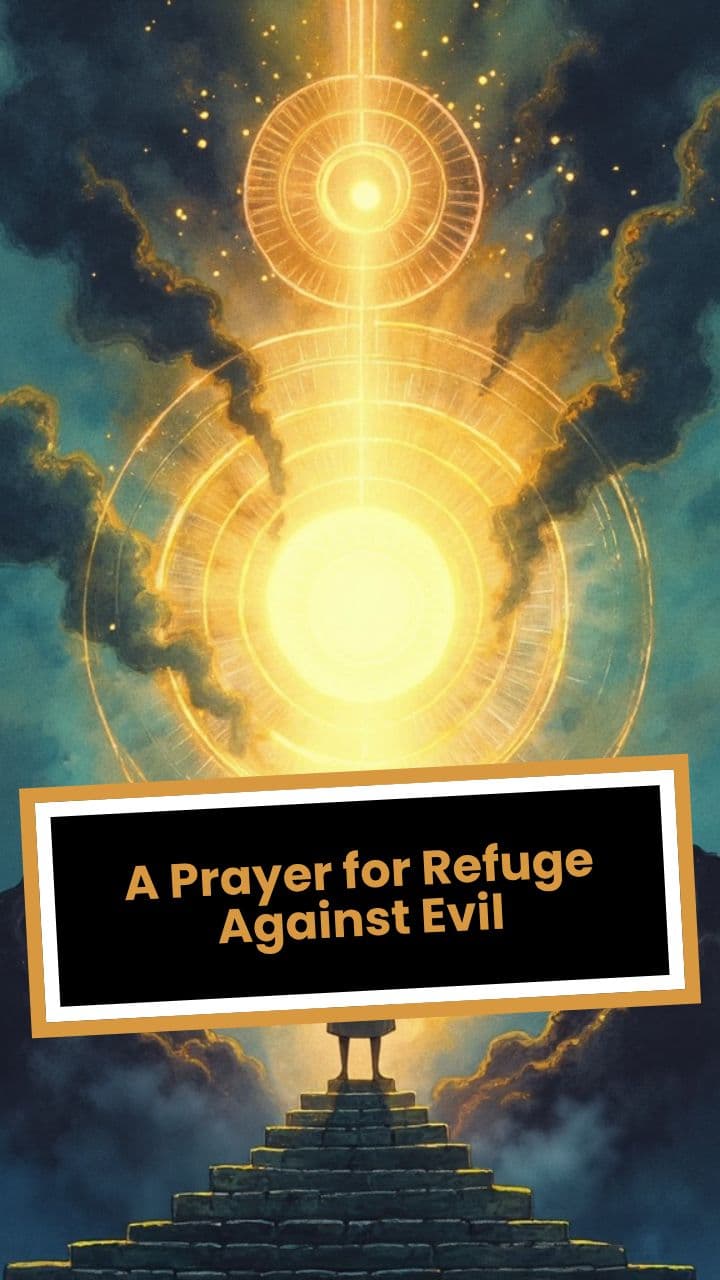 A Prayer for Refuge Against Evil