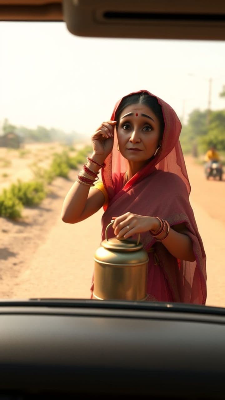 घूंघट की छाया