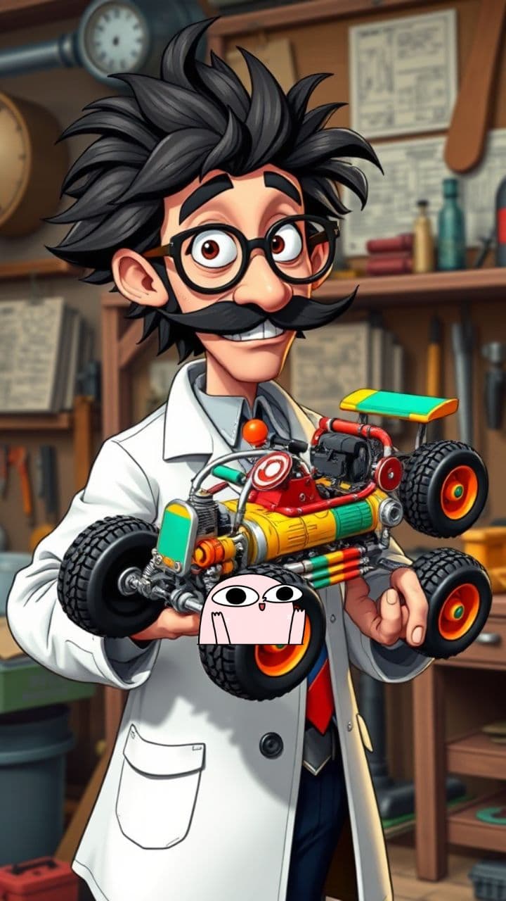 Doctor Jhataka's Amazing Remote Control Car