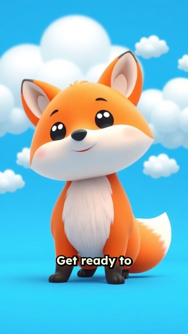 Cute Fox Dance Party