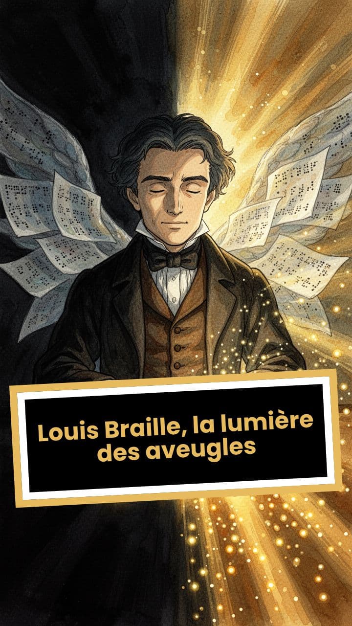 Louis Braille, la lumière des aveugles