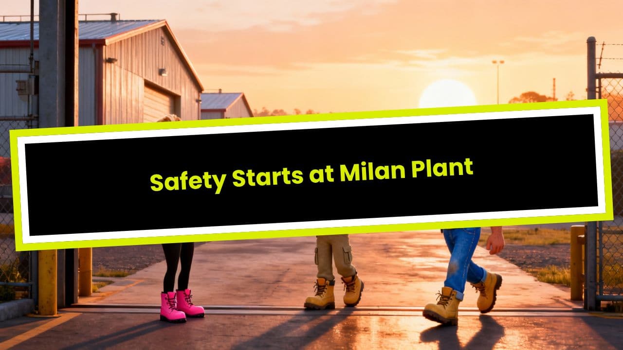 Safety Starts at Milan Plant