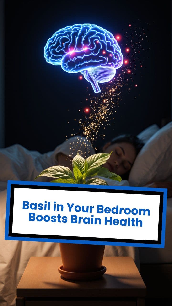 Basil in Your Bedroom Boosts Brain Health