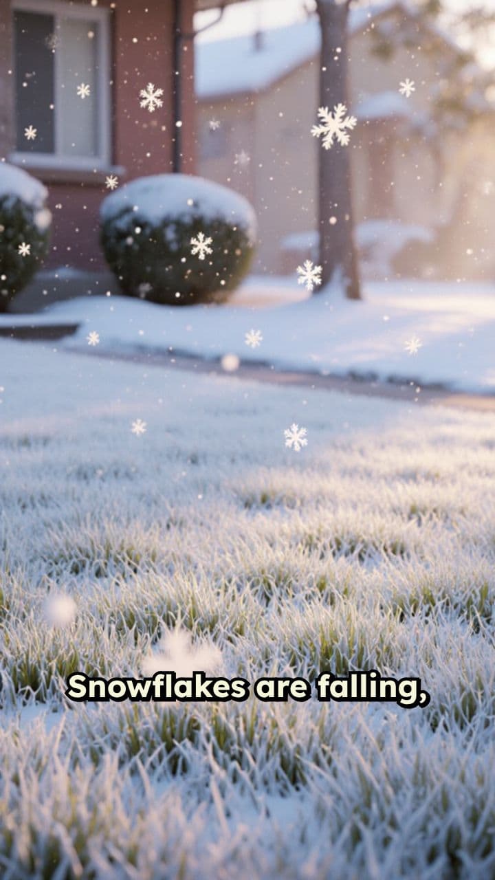 Winter's Cozy Lawn Dream