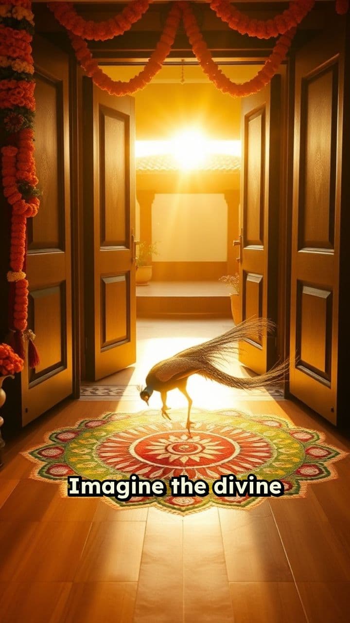 The Divine Arrival of Lord Krishna