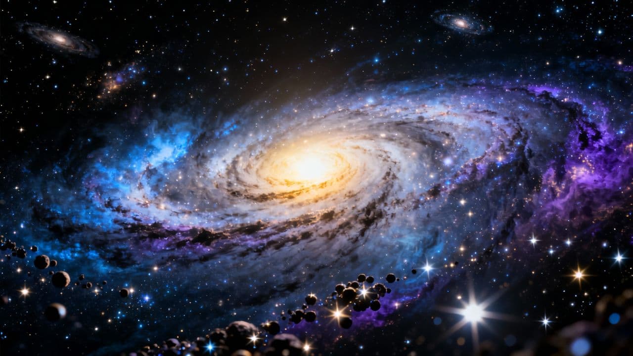 Cosmic Zoom: From Deep Space to Atlanta