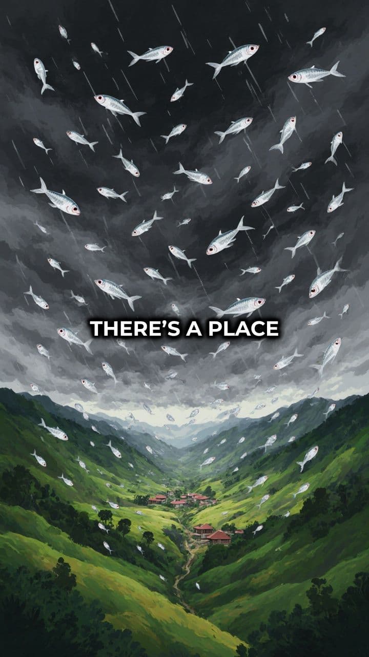 Honduras Town Where Fish Rain Annually