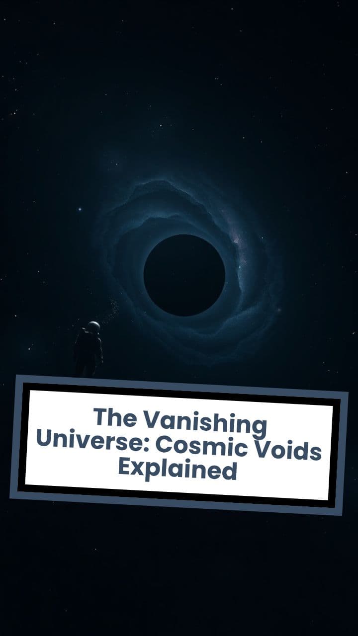 The Vanishing Universe: Cosmic Voids Explained