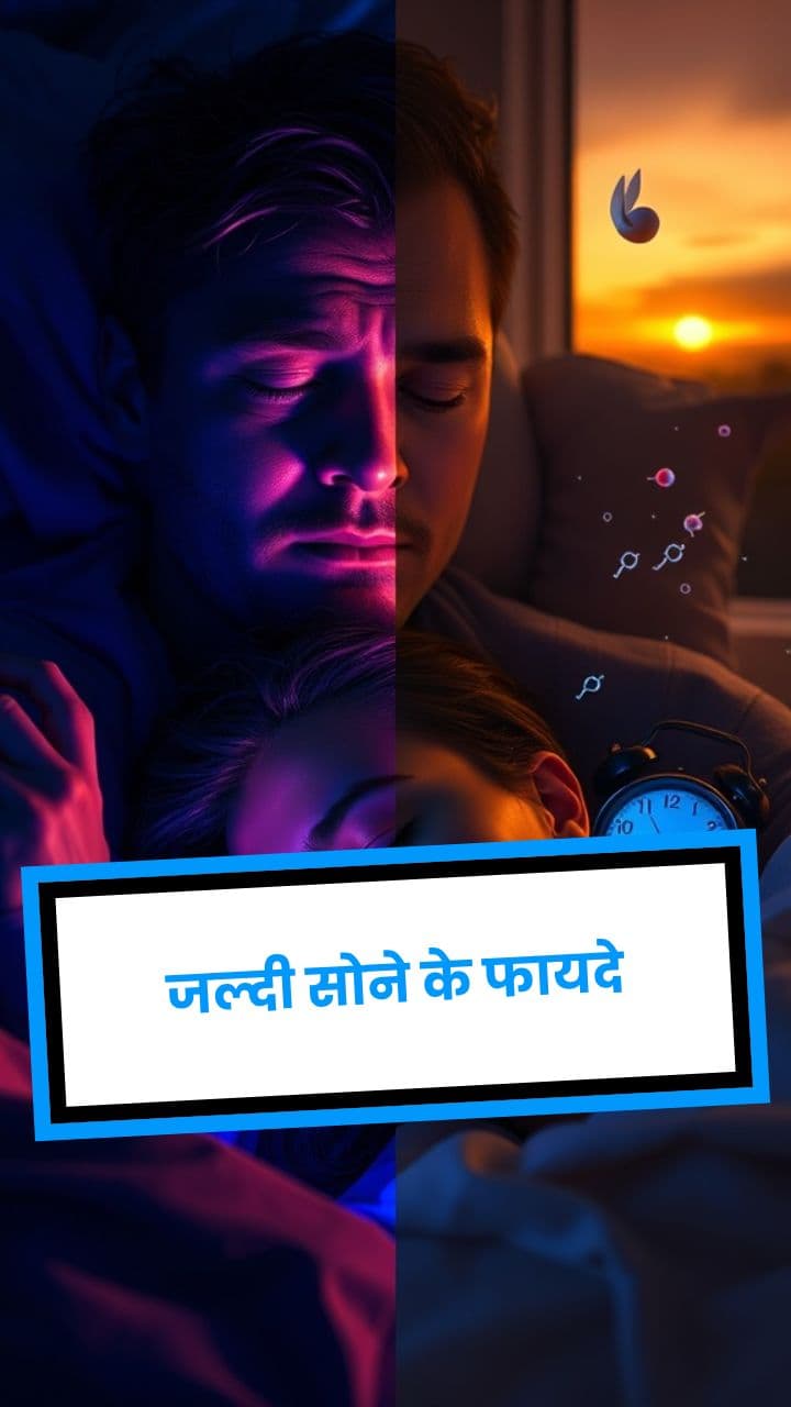 जल्दी सोने के फायदे
