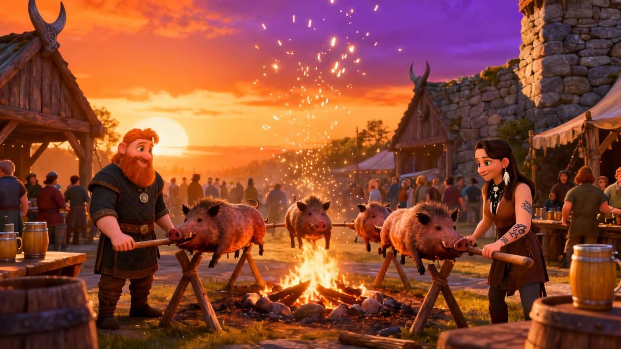 #7621 A Viking Romance at the Meadery