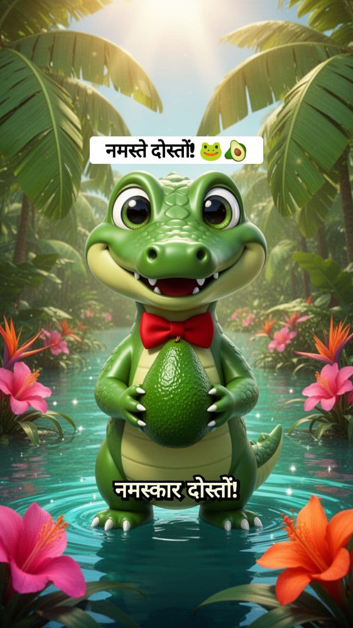 Marmu the Crocodile's Fun Day