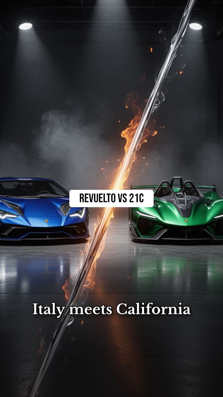 Lamborghini Revuelto vs Czinger 21C Showdown