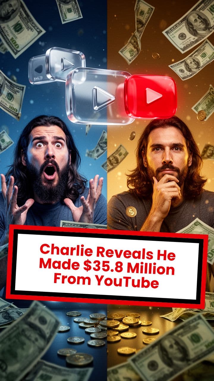 Charlie Reveals He Made $35.8 Million From YouTube