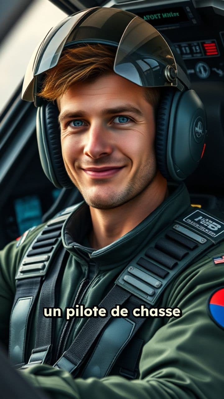 Un pilote de chasse souhaite un anniversaire