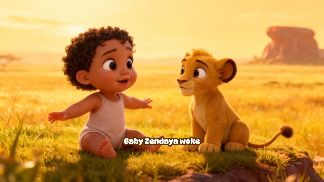 Zendaya's Adventure in the Pride Lands