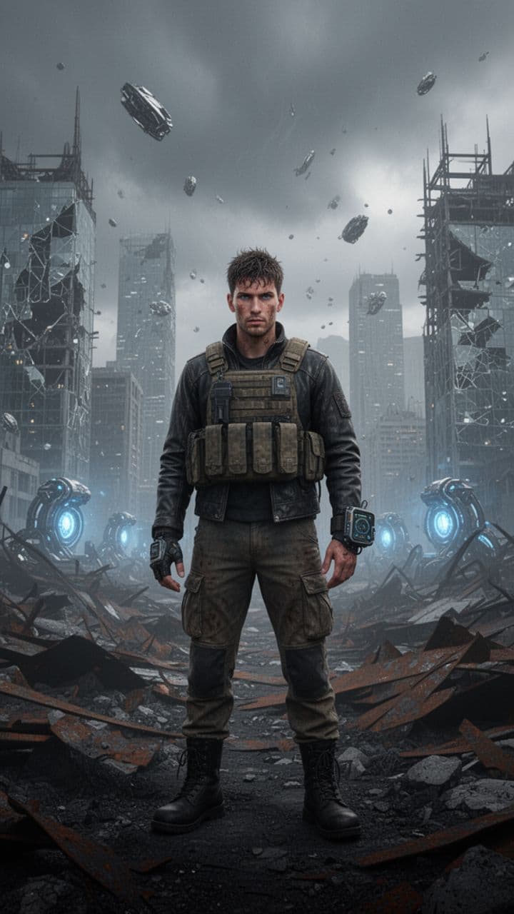 Unterm Stahlhimmel: Regen aus Metall