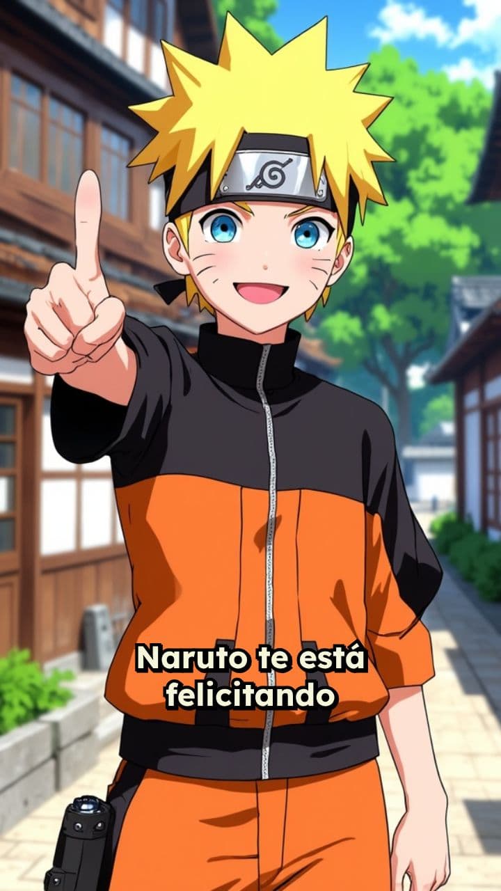 Felicitaciones de cumpleaños de Naruto