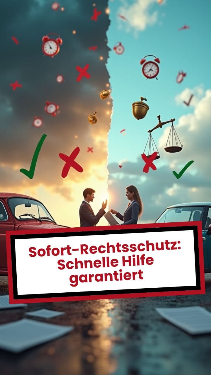 Sofort-Rechtsschutz: Schnelle Hilfe garantiert