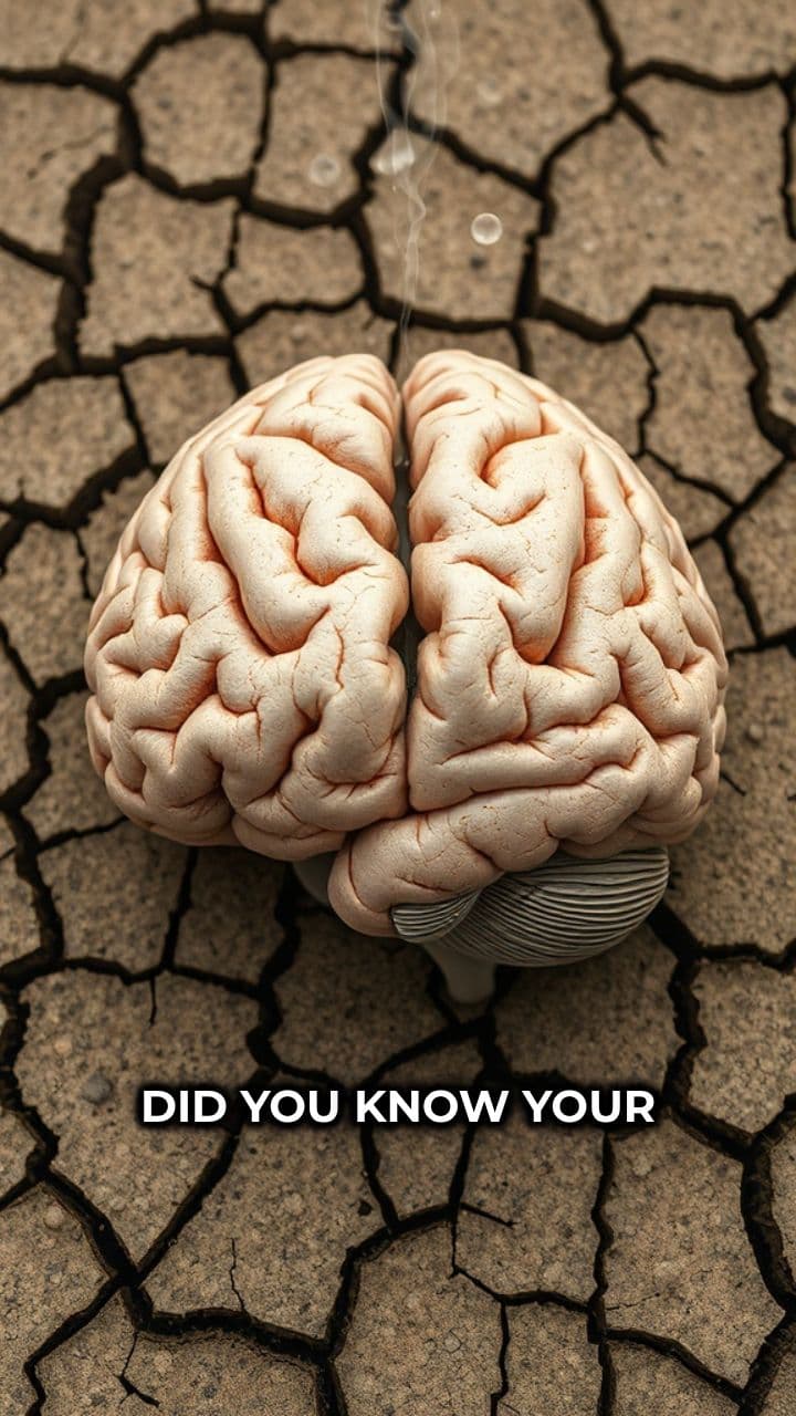 Dehydration Shrinks Your Brain