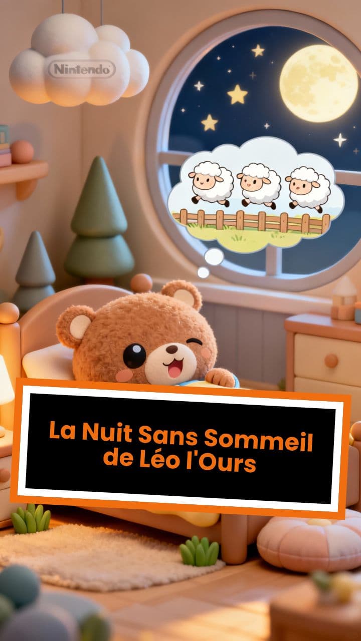 La Nuit Sans Sommeil de Léo l'Ours