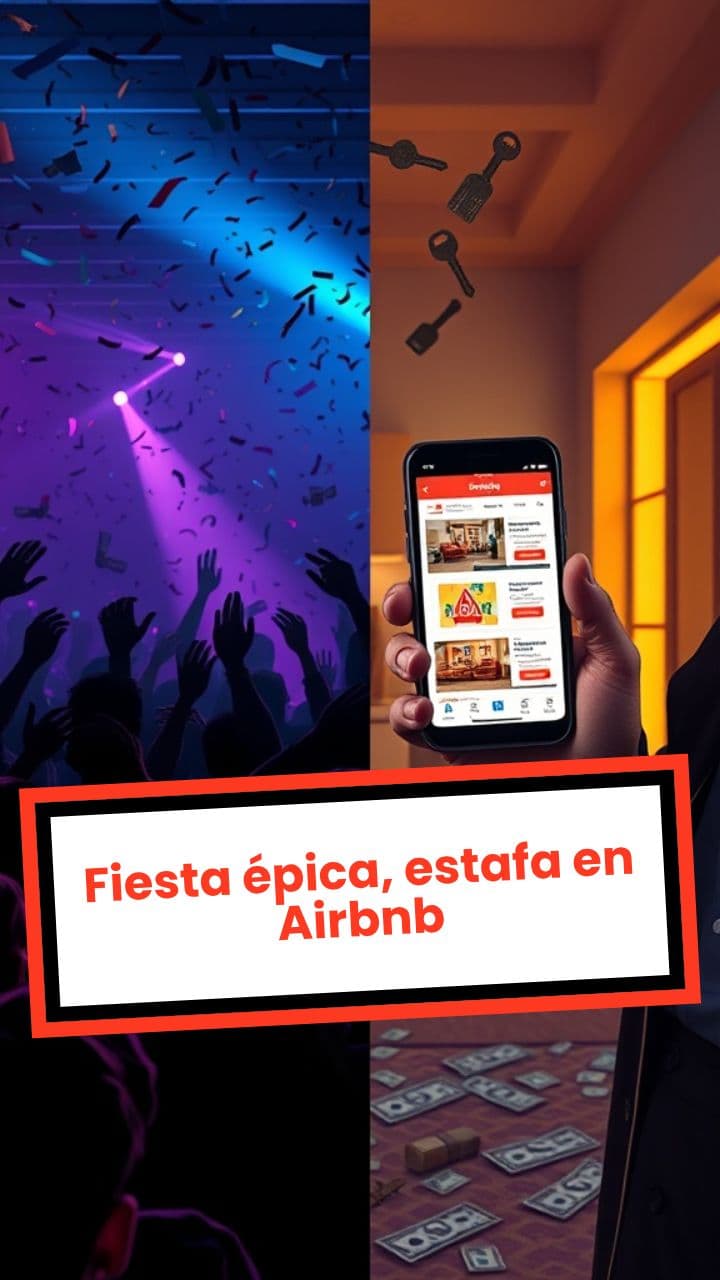 Fiesta épica, estafa en Airbnb