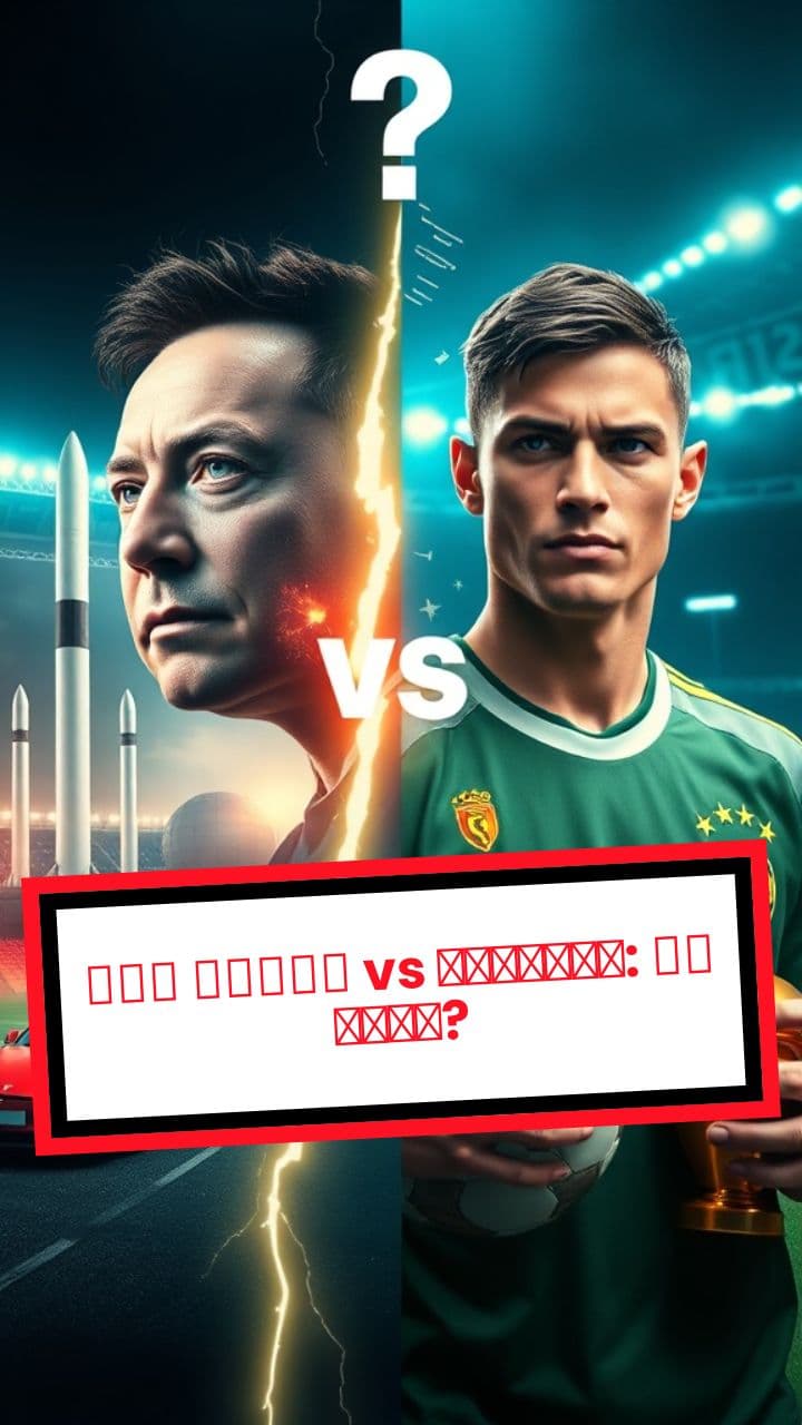 এলন মাস্ক vs রোনালদো: কে সেরা?