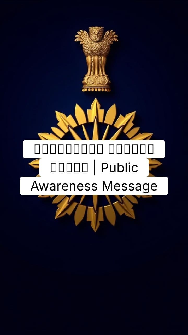 Doorstep Insurance Scam – Public Awareness Message